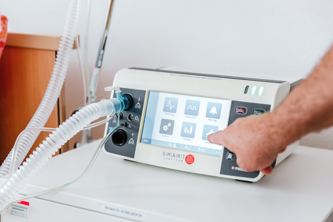 technische Hilfsmittel für die Pflege